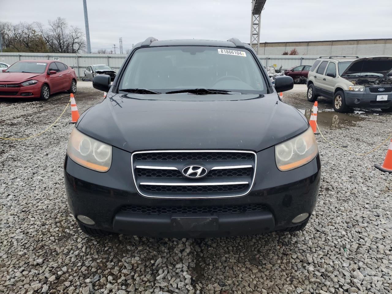 Lot #3027009862 2008 HYUNDAI SANTA FE S