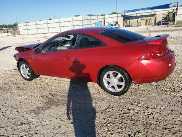 MERCURY COUGAR V6 1999 red  gas 1ZWHT61L9X5630028 photo #3