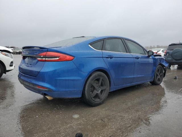 FORD FUSION SE 2017 blue  gas 3FA6P0HD7HR184366 photo #4