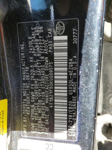 2019 TOYOTA AVALON XLE - 4T1BZ1FB0KU009575