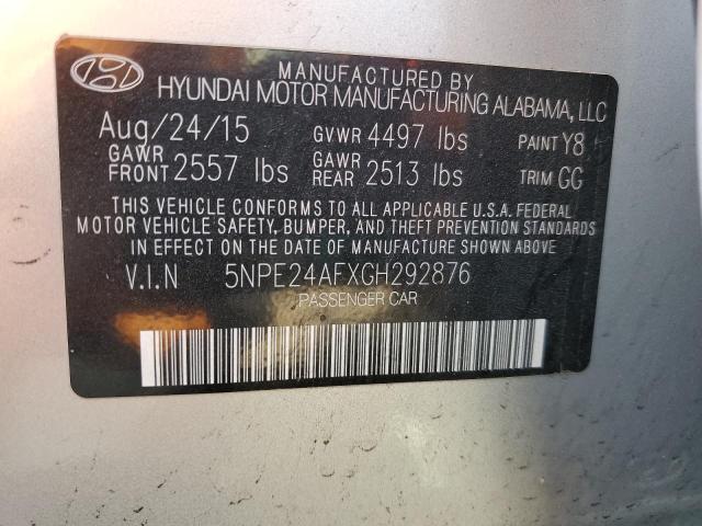 2016 HYUNDAI SONATA SE - 5NPE24AFXGH292876