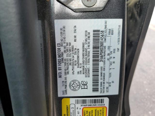 VIN 3FA6P0HD2KR145658 2019 FORD FUSION no.13