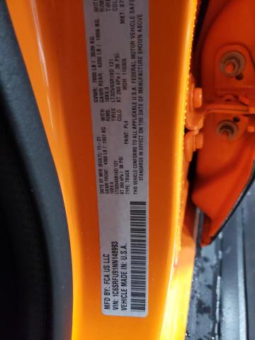 2022 RAM 1500 TRX - 1C6SRFU91NN148993
