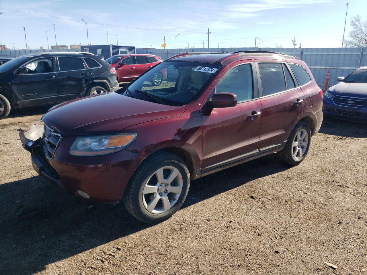 Lot #2993773171 2007 HYUNDAI SANTA FE S