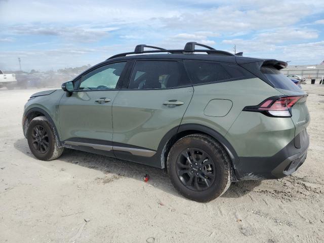 KIA SPORTAGE X 2024 green  gas 5XYK7CDF4RG229034 photo #3