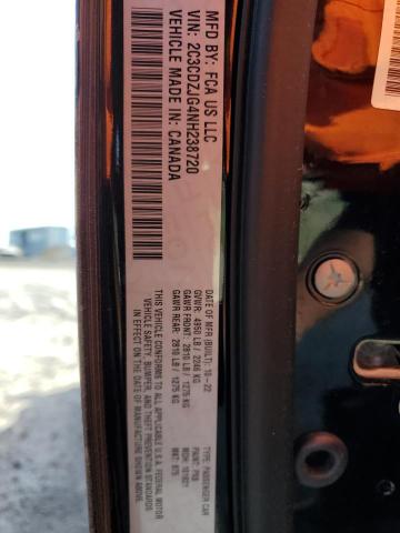 2022 DODGE CHALLENGER - 2C3CDZJG4NH238720
