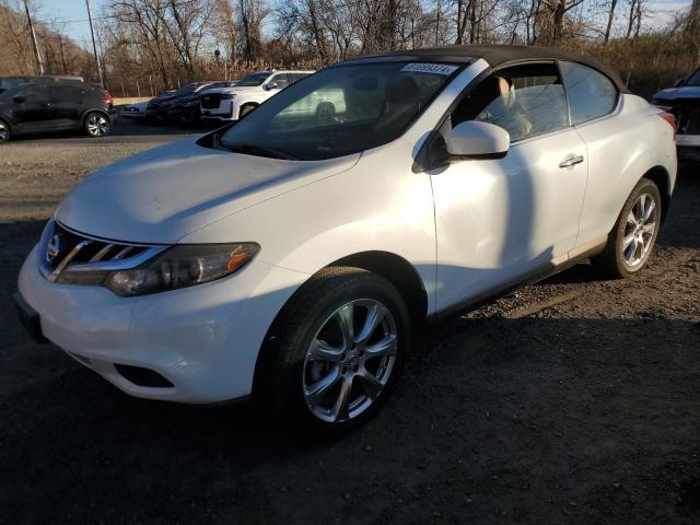 NISSAN MURANO CRO 2014 white  gas JN8AZ1FY8EW300939 photo #1