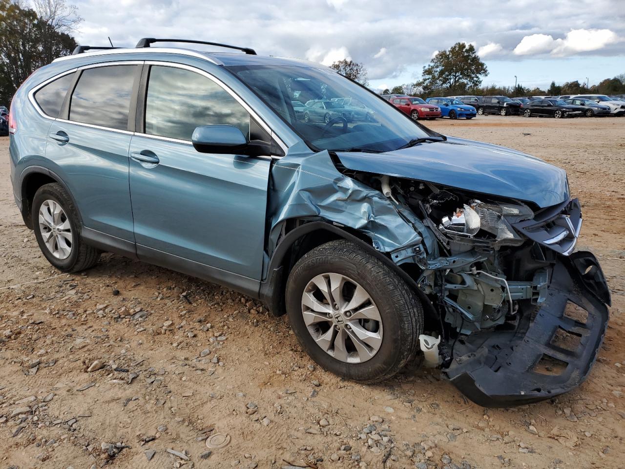 Lot #2996576633 2014 HONDA CR-V EXL