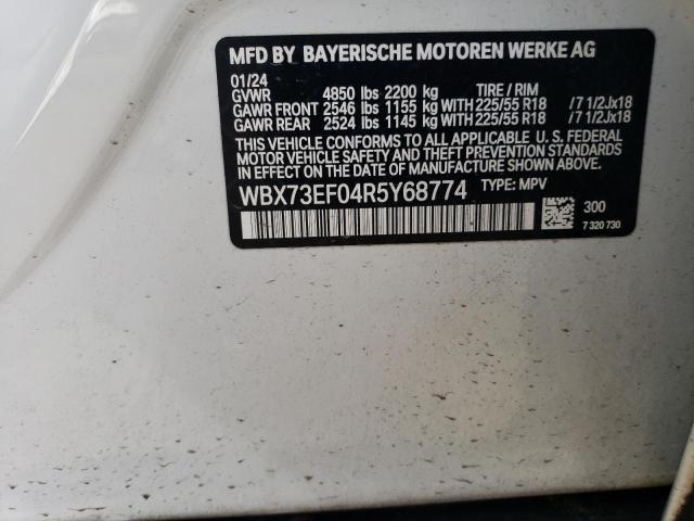 WBX73EF04R5Y68774 2024 BMW X1 XDRIVE2