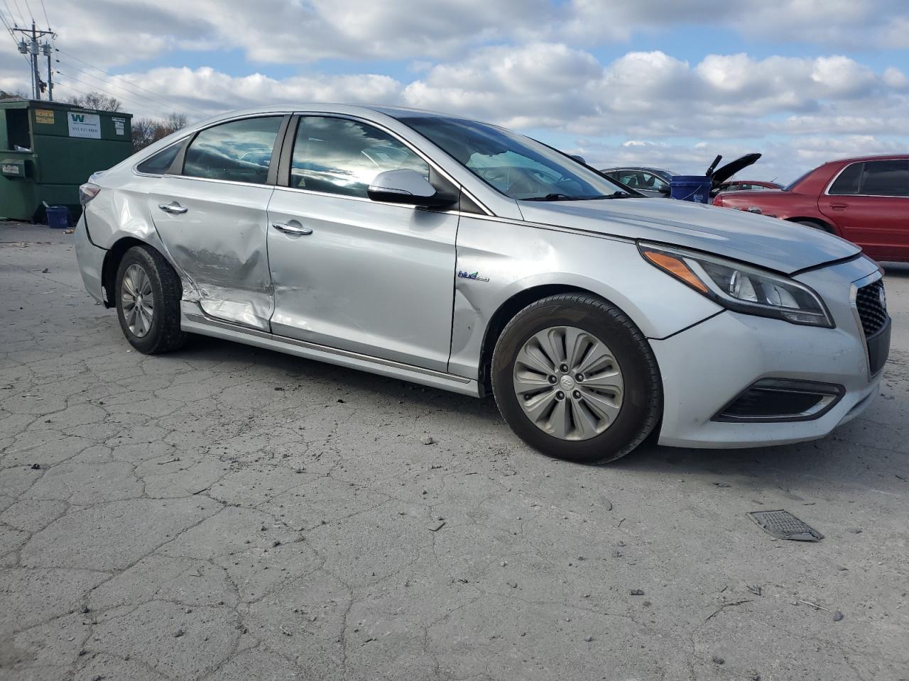 Lot #3021046419 2017 HYUNDAI SONATA HYB