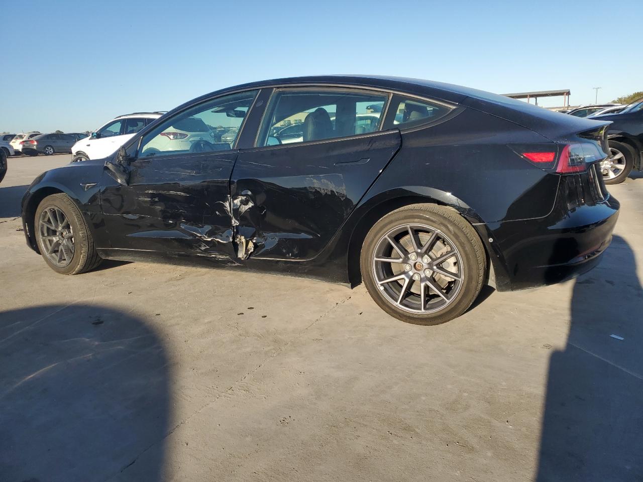 Lot #3034618749 2021 TESLA MODEL 3