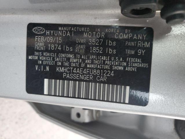 2015 HYUNDAI ACCENT GLS KMHCT4AE4FU881224