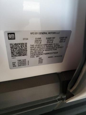 2024 GMC YUKON DENA - 1GKS2DKT6RR337559