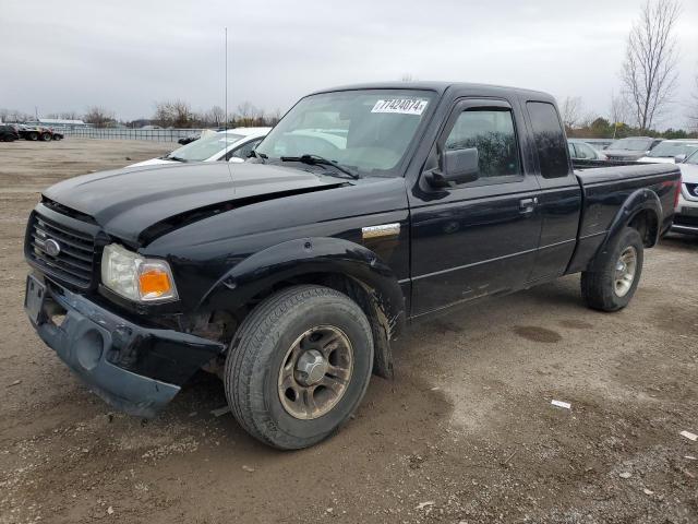 FORD RANGER SUP 2009 black  gas 1FTYR44E29PA00298 photo #1