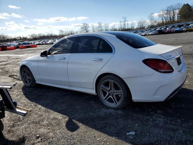 MERCEDES-BENZ C 300 4MAT 2021 white  gas W1KWF8EB0MR631839 photo #3