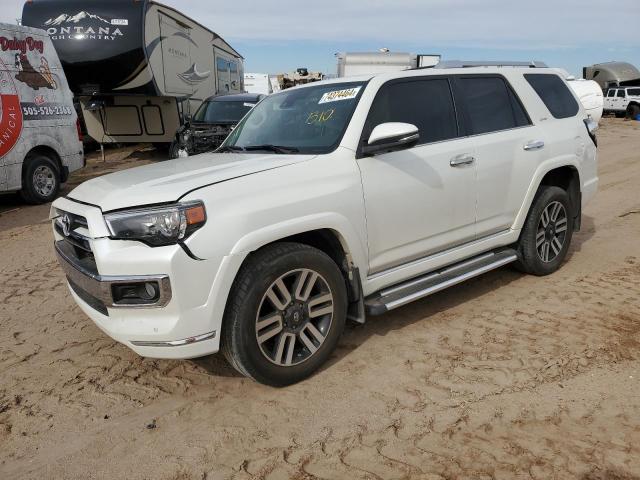 TOYOTA 4RUNNER SR 2020 white  gas JTEBU5JR0L5831704 photo #1