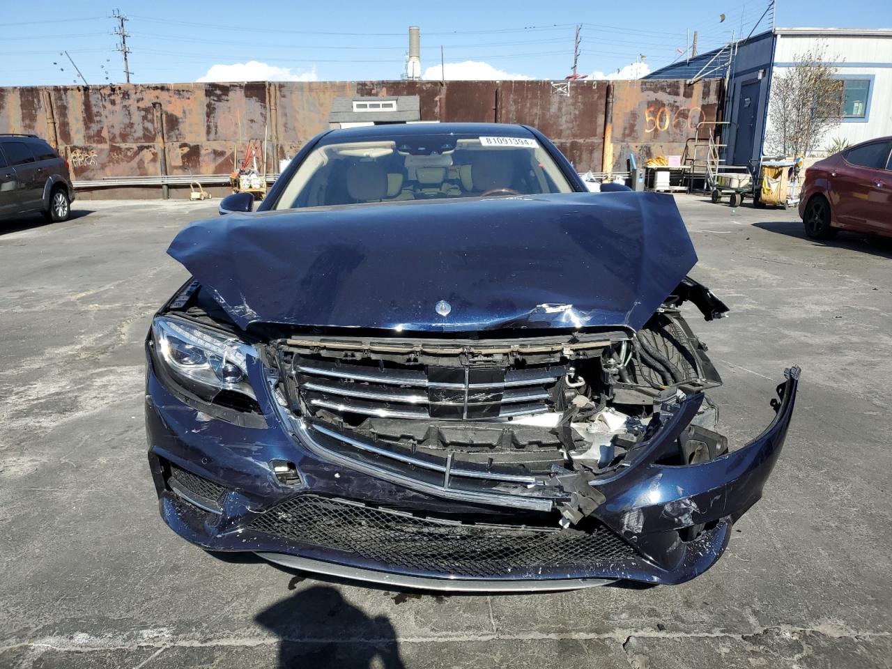 Lot #3024713606 2016 MERCEDES-BENZ S 550E