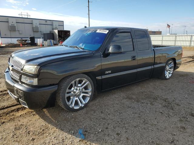 CHEVROLET SILVERADO 2003 black  gas 2GCEK19N631366266 photo #1