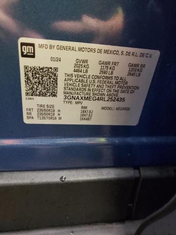 2024 CHEVROLET EQUINOX RS - 3GNAXMEG4RL252435