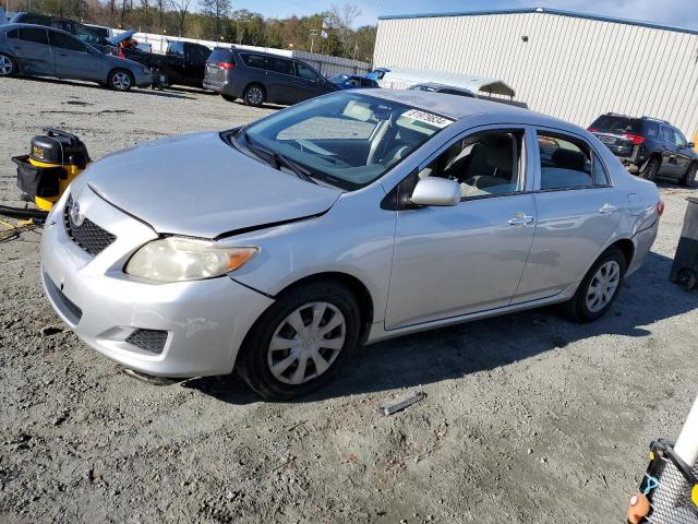 TOYOTA COROLLA BA 2009 gray sedan 4d gas JTDBL40E29J021135 photo #1