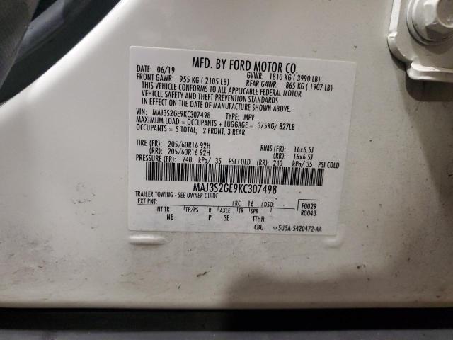 2019 FORD ECOSPORT S - MAJ3S2GE9KC307498