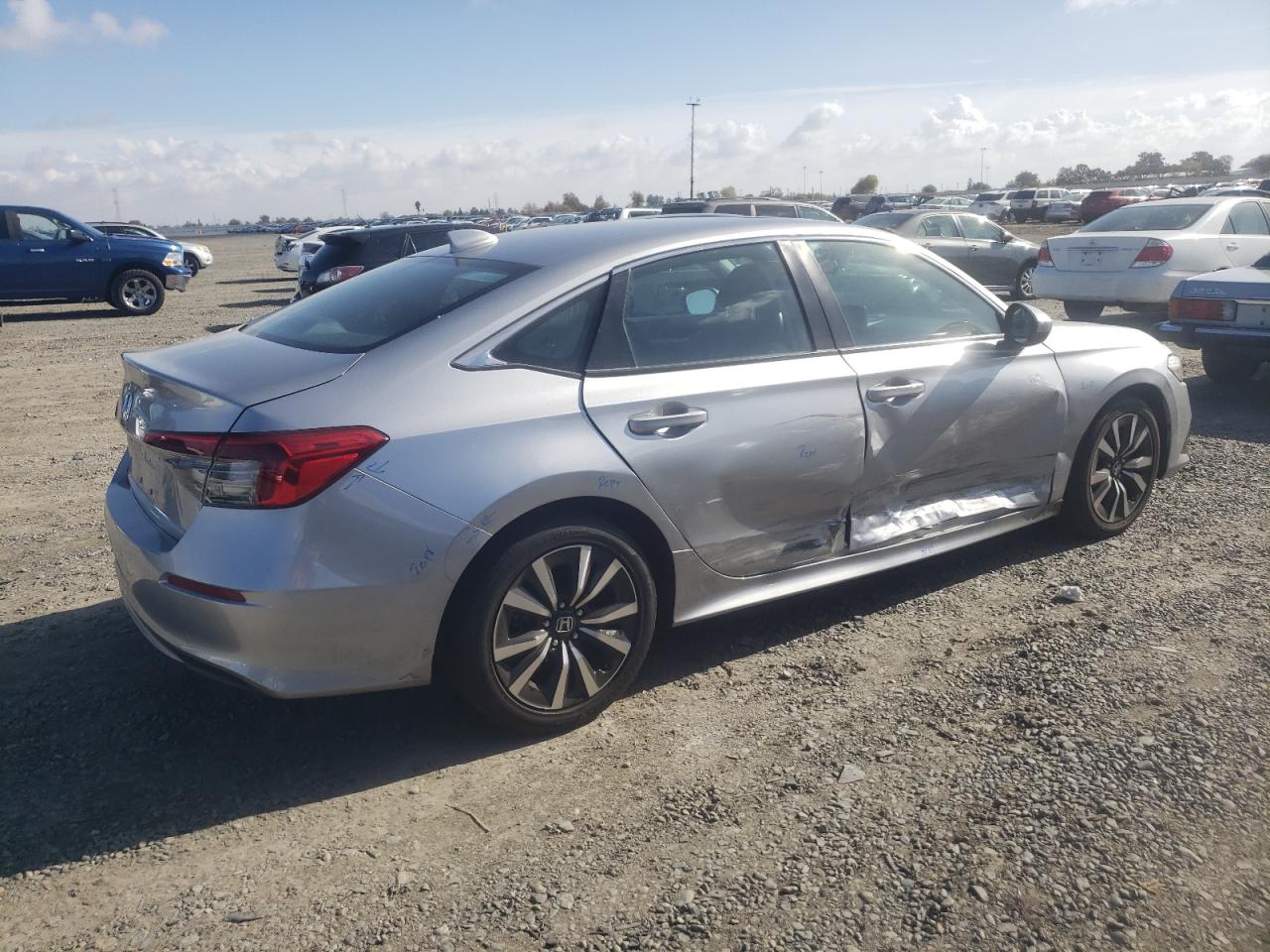 Lot #3030385484 2022 HONDA CIVIC EX