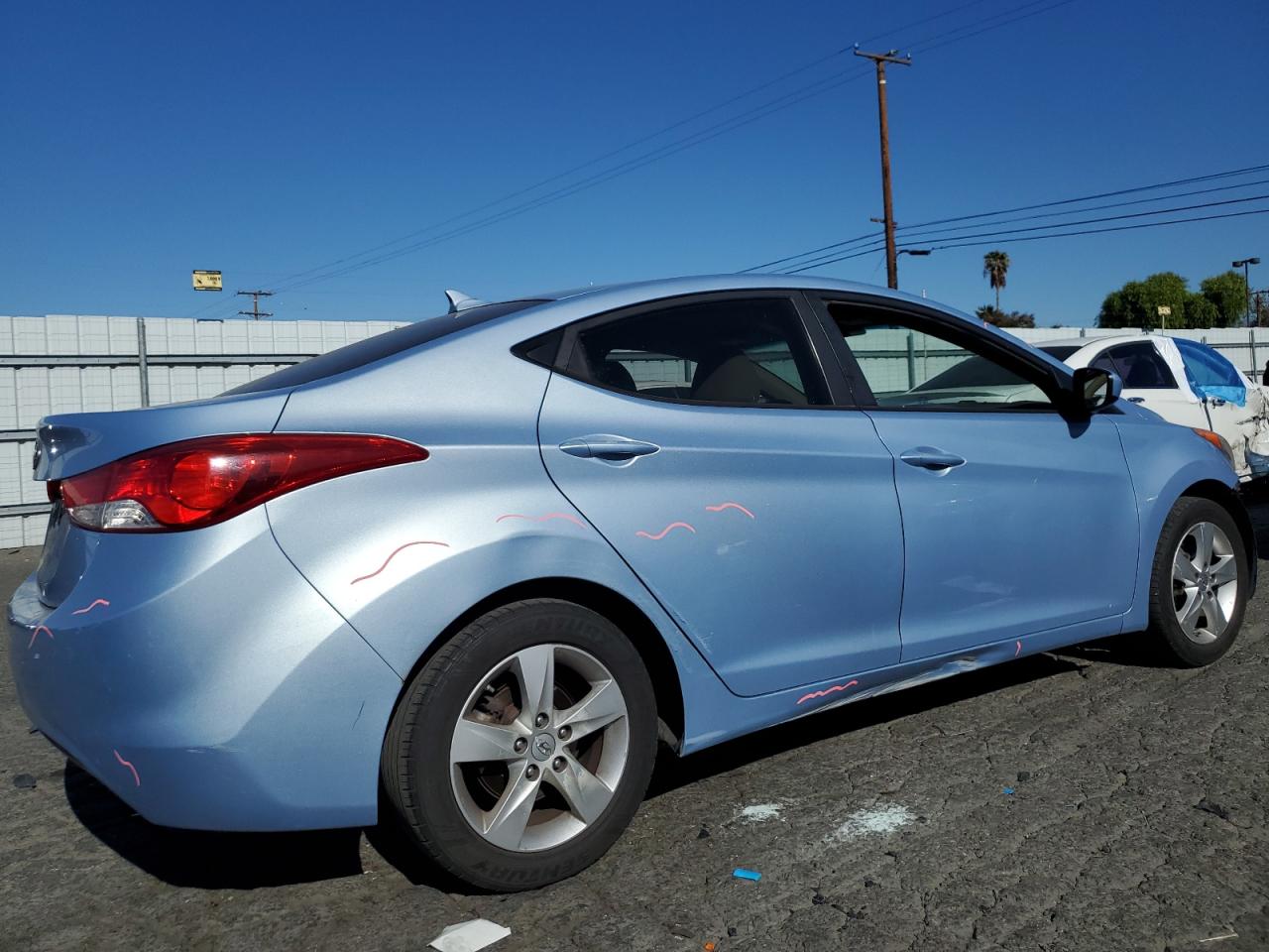 Lot #2996536607 2011 HYUNDAI ELANTRA GL