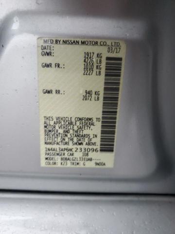2017 NISSAN ALTIMA 2.5 - 1N4AL3AP6HC233096