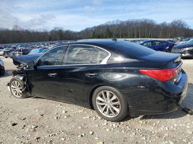 INFINITI Q50 BASE 2014 black sedan 4d gas JN1BV7AR9EM694058 photo #3