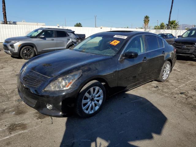 INFINITI G37 BASE 2011 black sedan 4d gas JN1CV6AP3BM301972 photo #1