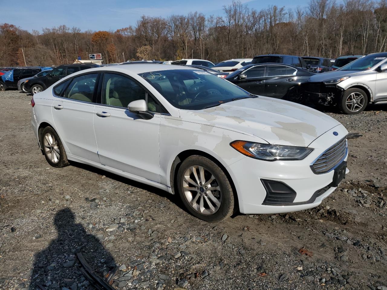 Lot #2988692439 2019 FORD FUSION SE