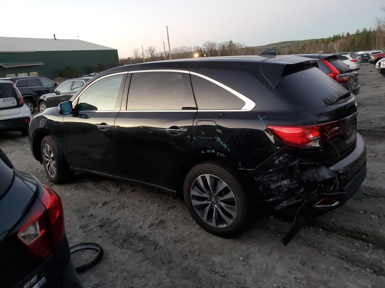 Lot #2986817347 2016 ACURA MDX TECHNO