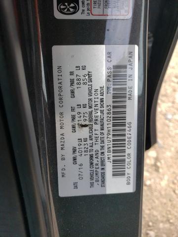 2017 MAZDA 3 SPORT - JM1BN1U79H1102863