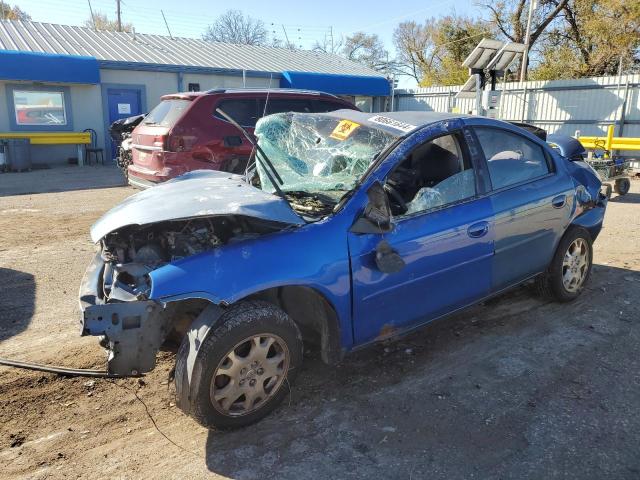 DODGE NEON SXT 2003 blue  gas 1B3ES56CX3D193304 photo #1