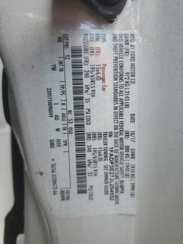 2018 FORD FOCUS S - 1FADP3E27JL204552