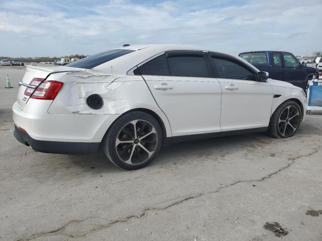 FORD TAURUS SEL 2015 white sedan 4d gas 1FAHP2E82FG123670 photo #4