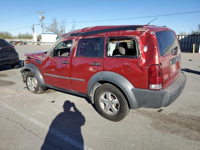 DODGE NITRO SXT 2007 red  gas 1D8GT28K07W552825 photo #3