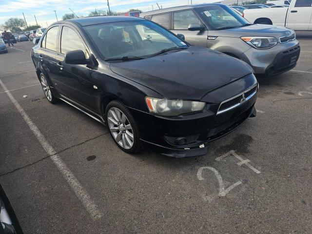 MITSUBISHI LANCER GTS 2008 black sedan 4d gas JA3AU86U48U039341 photo #1