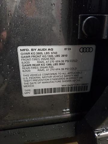 VIN WA124AFY0R2138097 2024 AUDI SQ5 SPORTB no.12