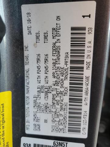 2019 TOYOTA TACOMA DOU - 5TFAX5GN5KX135161
