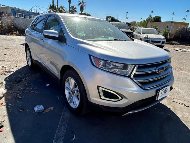 FORD EDGE SEL 2015 gray 4dr spor gas 2FMTK4J91FBC04062 photo #1