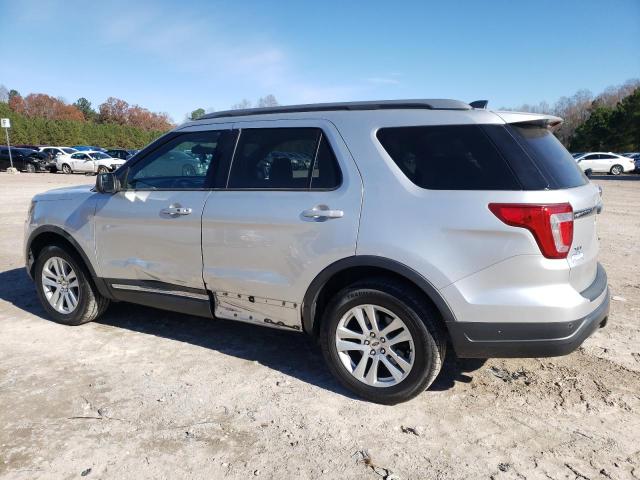 FORD EXPLORER X 2018 silver  gas 1FM5K8D8XJGA82886 photo #3