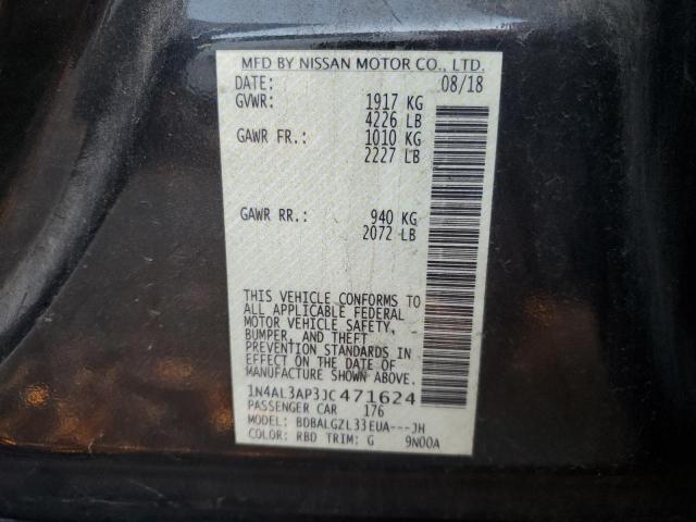 2018 NISSAN ALTIMA 2.5 - 1N4AL3AP3JC471624