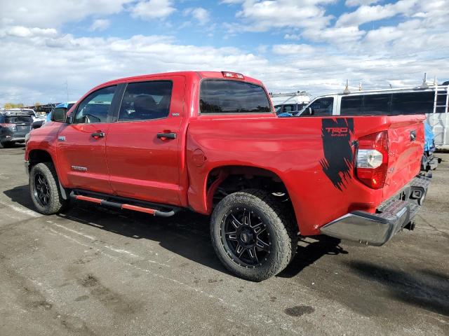 TOYOTA TUNDRA CRE 2016 red  flexible fuel 5TFDW5F15GX526333 photo #3