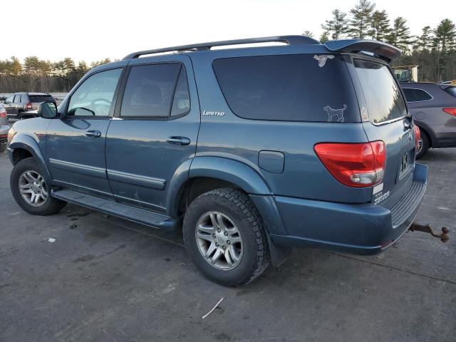 TOYOTA SEQUOIA LI 2005 blue  gas 5TDBT48A65S237326 photo #3