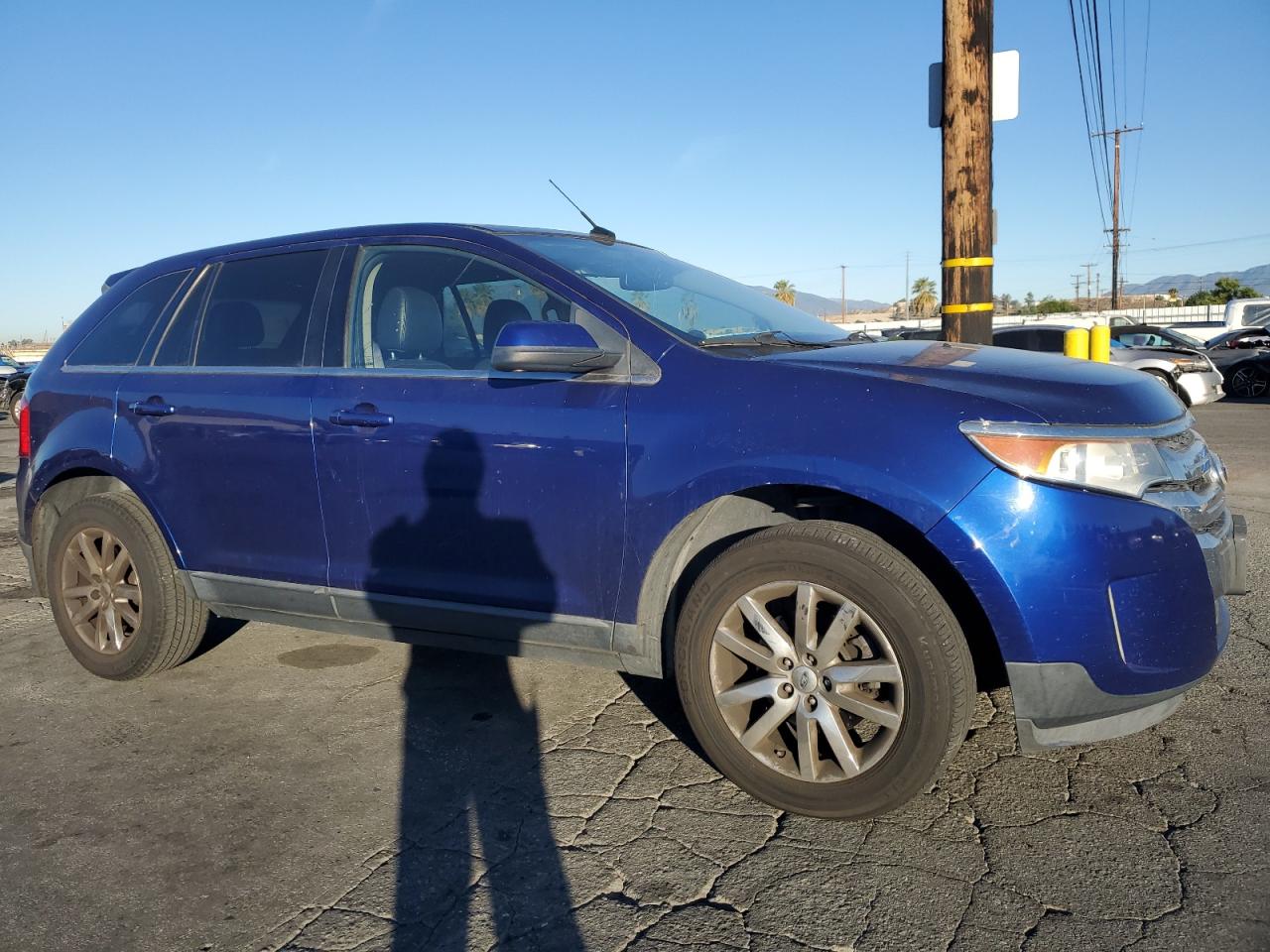 Lot #3024135798 2013 FORD EDGE LIMIT