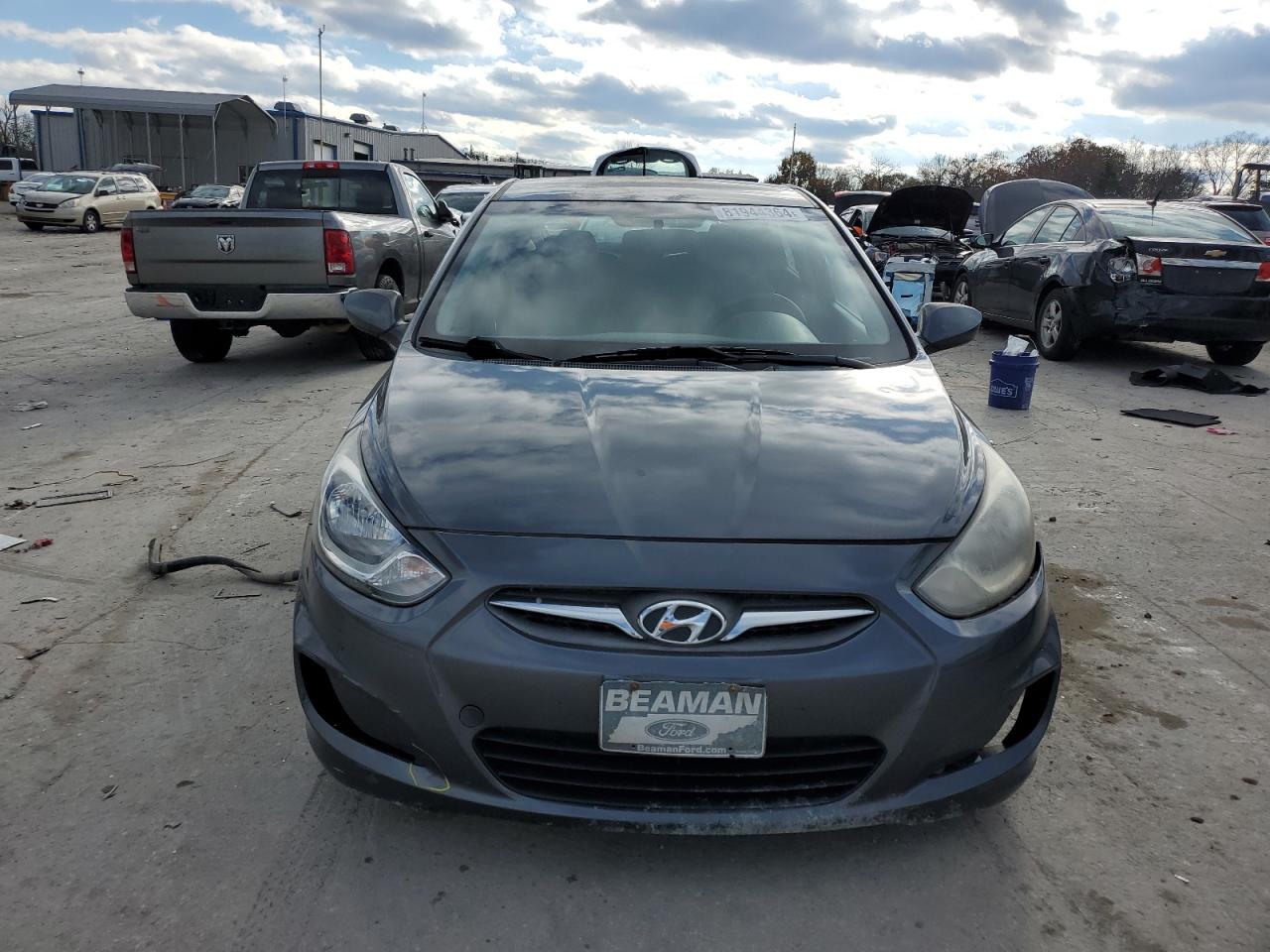 Lot #3021046413 2012 HYUNDAI ACCENT GLS