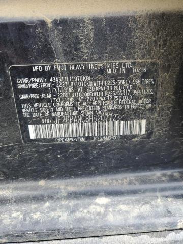2017 SUBARU CROSSTREK - JF2GPANC8H8207723