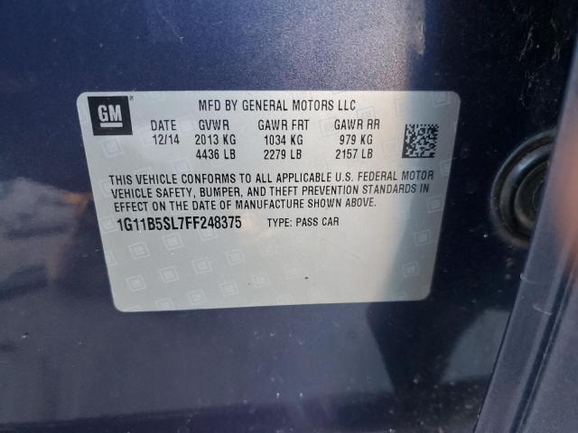 2015 CHEVROLET MALIBU LS - 1G11B5SL7FF248375
