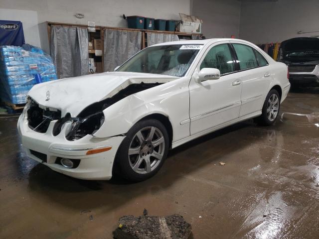 MERCEDES-BENZ E 350 4MAT 2008 white  gas WDBUF87X38B354448 photo #1